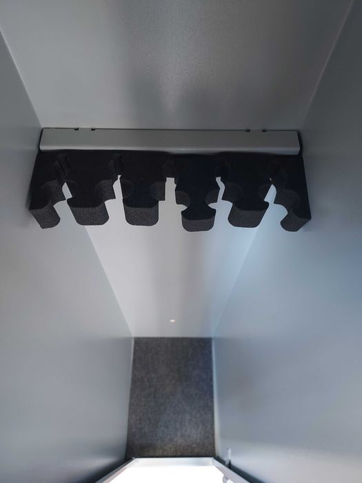 Szafa na broń długą Arsenał na 5 szt. Klasa S1. Zamek kluczowy