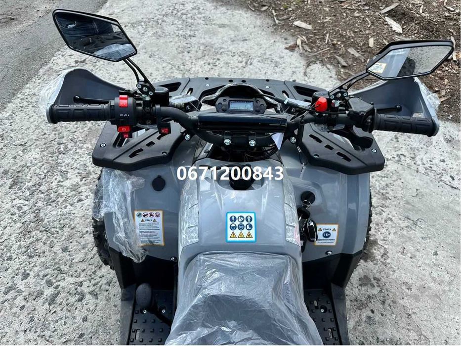 Квадроцикл Spark SP 125-8 (серый) СПАРК безкоштовна доставка під двір