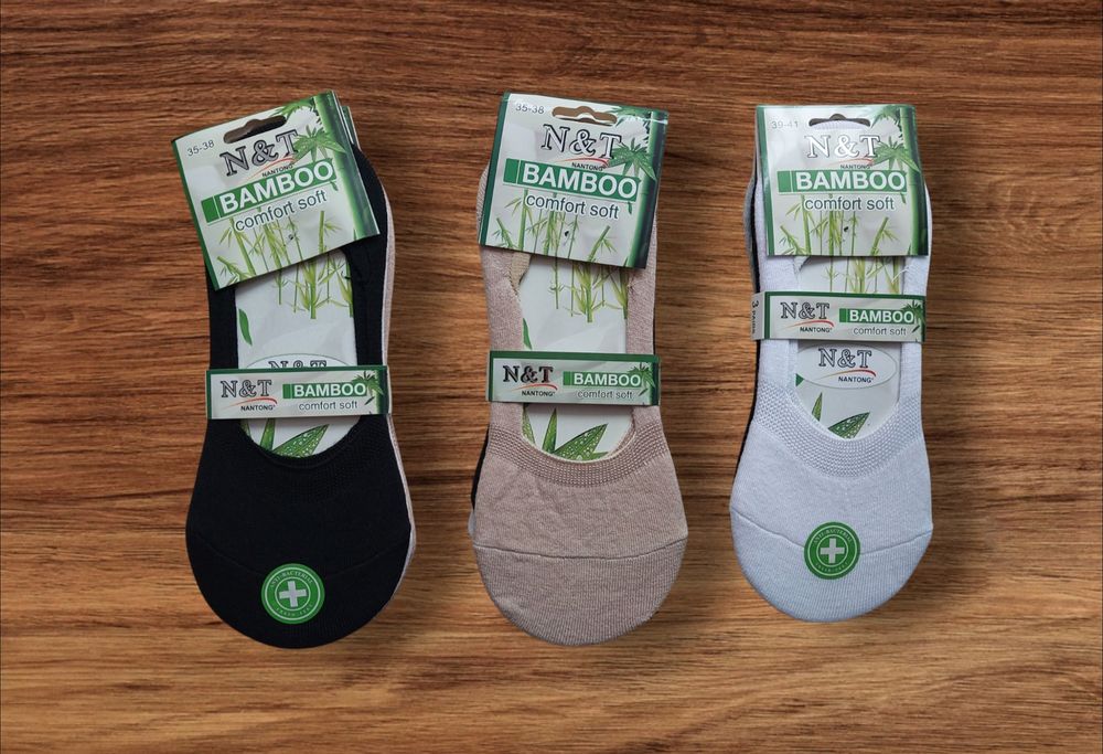 Skarpety damskie bambusowe 3 pary 12 zł
