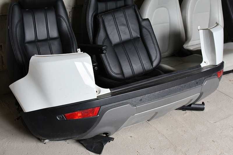 Zderzak tył Range Rover Evoque L538 Fuji White
