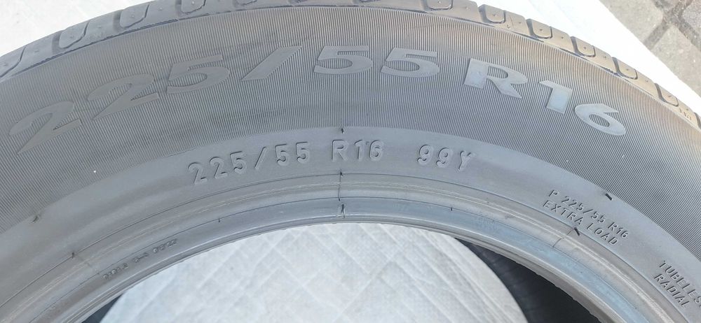 4x Opony Letnie 225/55R16 Pirelli 225/55/16 7mm  Montaz