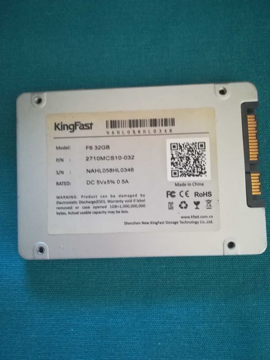 Kingfast Internal SSD Disco F6 32 GB64751158417794121