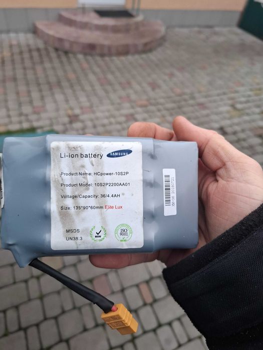 Аккумулятор до гіроборда 10s2p