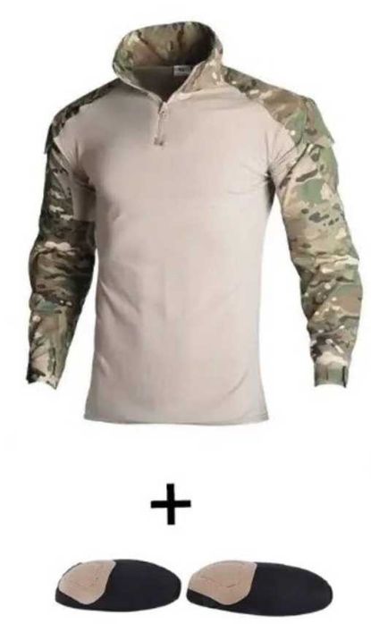 Тактична бойова сорочка убакс Han Wild G2 з налокітниками Мультикам