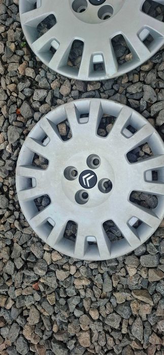 Kołpak kołpaki oryginalne Citroen Nemo 15" przykręcane komplet   stan jak na zdjęciach