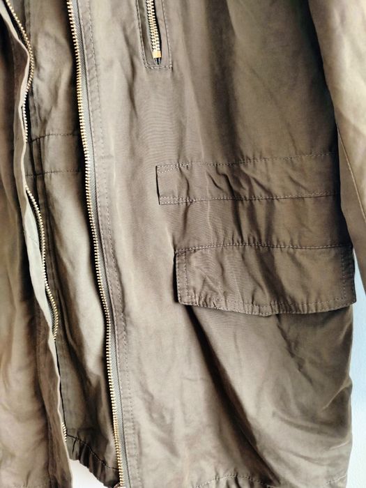 Parka Mango m khaki