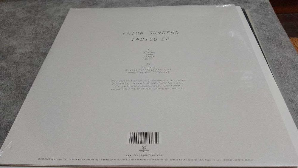 Frida Sundemo - Indigo [Rsd 2013] . запечатанный английский винил