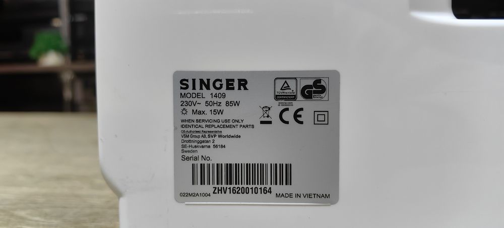 Швейна машинка Singer 1409