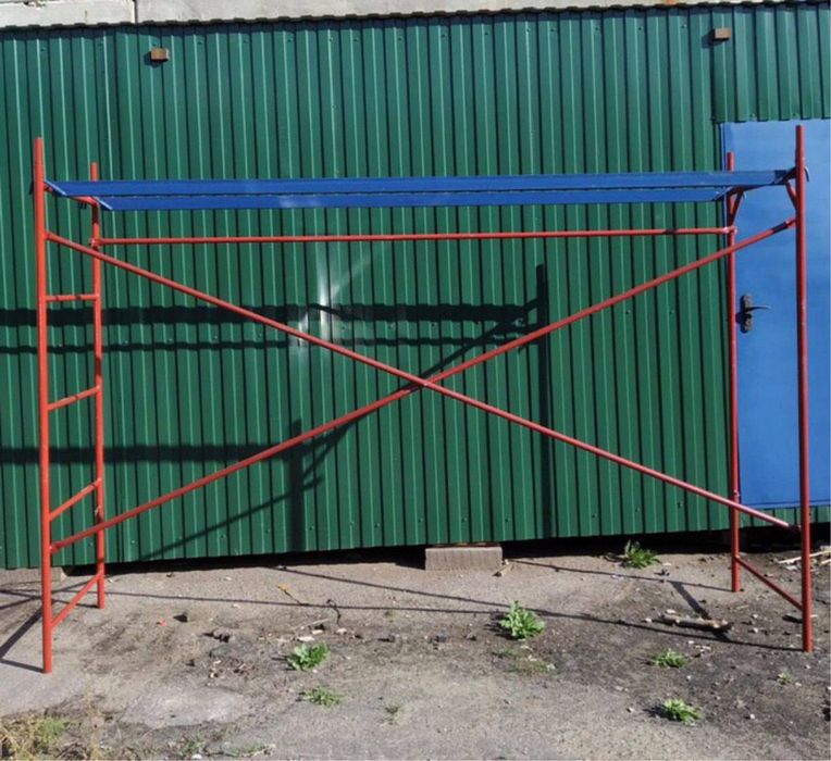 Усиленная риштовка  (ліса).БЕСПЛАТНАЯ ДОСТАВКА! 42м2