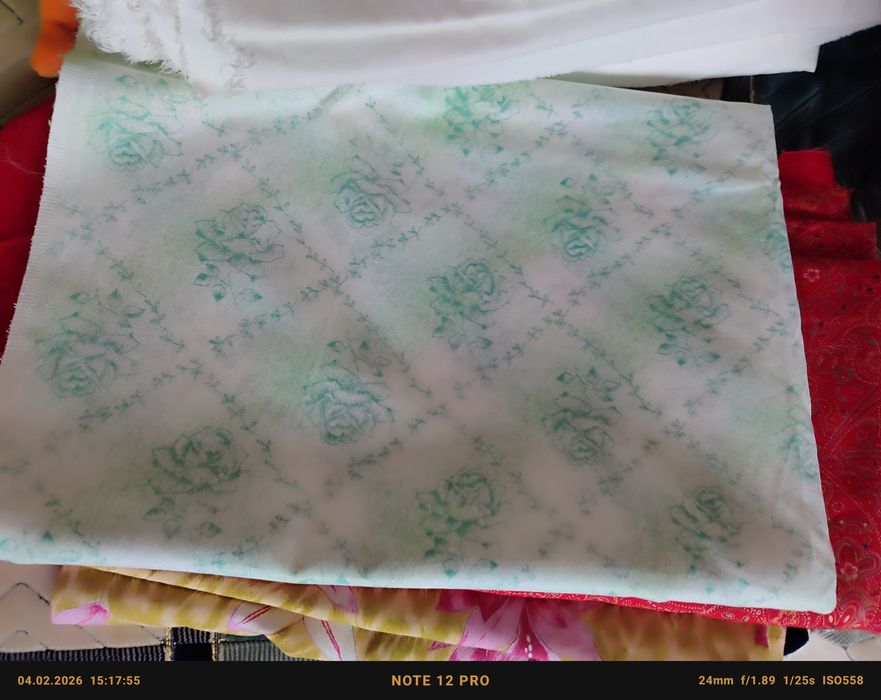 Отрезы хлопковой ткани