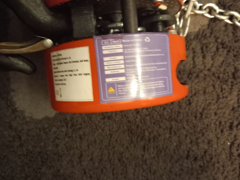 Wyciągarka Łańcuchowa Ręczna  2T 3M ANBULL