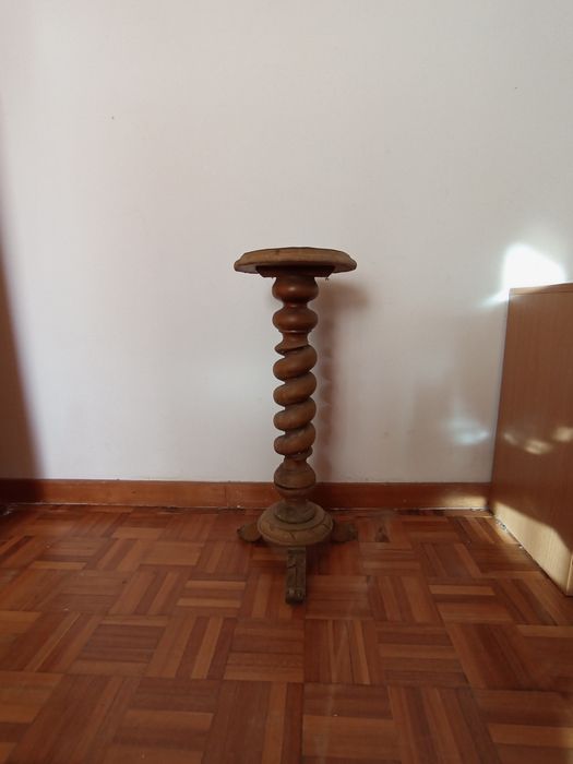 Estante de madeira Vintage