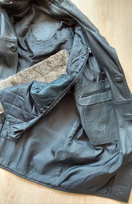 Kurtka skórzana.