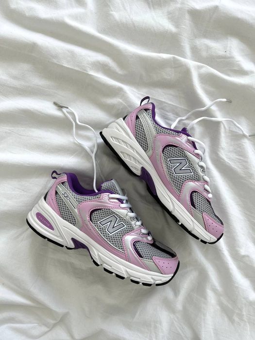 Кросівки Кроссовки New Balance 530 Punk Purple Silver Фіолетовий Рожевий Кросовки демісезон