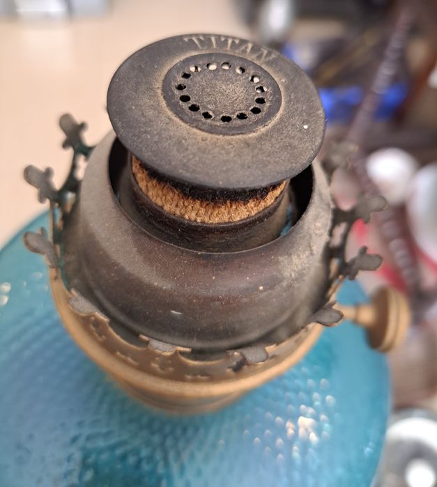 Candeeiro antigo de petroleo