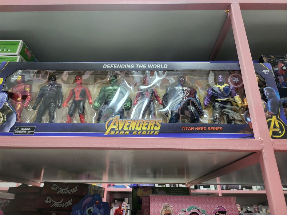 Mega duży zestaw figurki Avengers dla chłopca