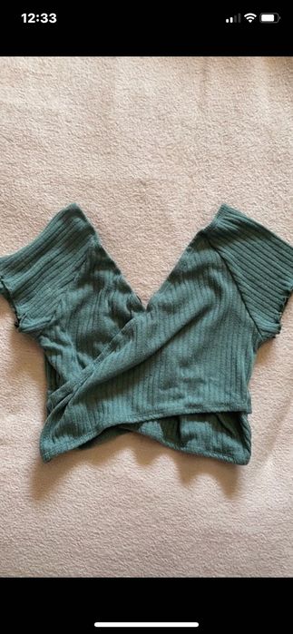 Roupa, top, verde
