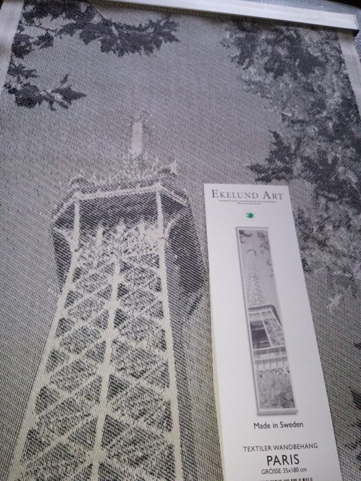 Makata na ścianę Paris Fotografia na płótnie 35x180 cm.