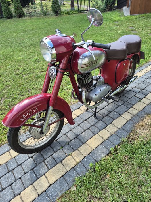 Jawa cz 175 356 1960 kolekcjonerska oryginalny sta .