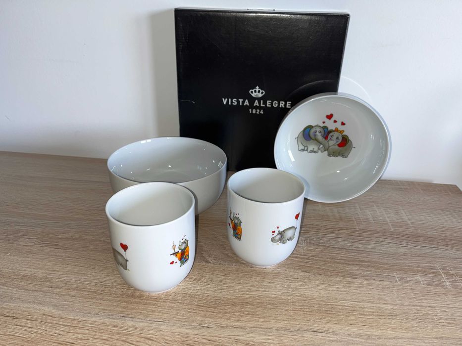 Loiça Vista Alegre | Tigela e Copo Infantil