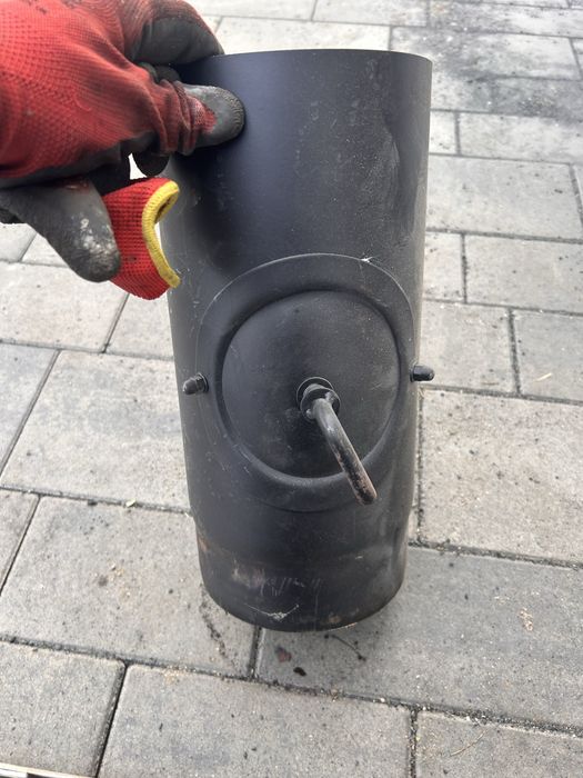 Przepustnica kotła fi160 rura