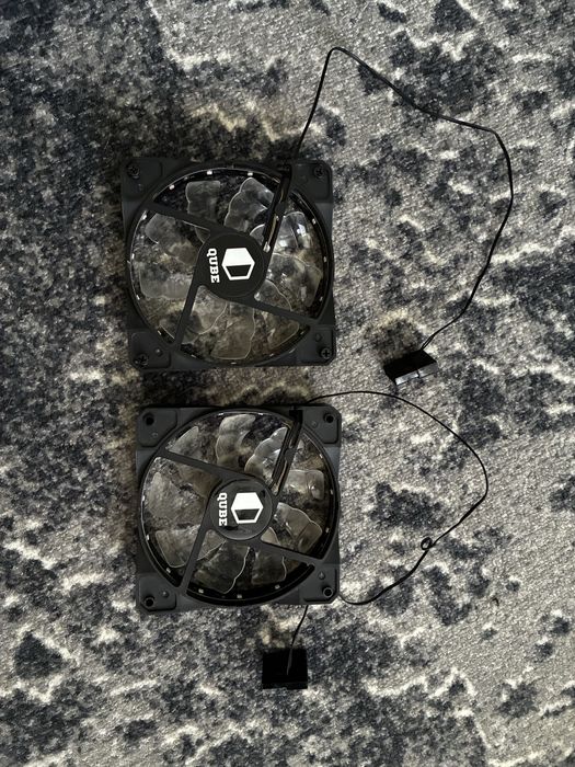 Кулер охолодження QUBE LED RGB