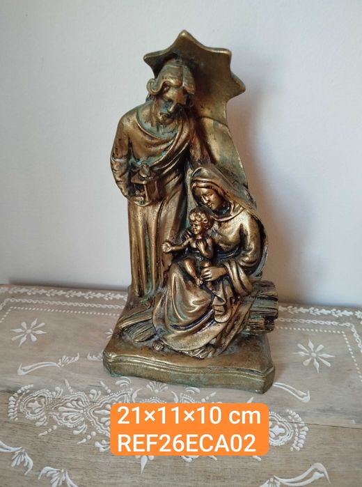 Linda Escultura "Sagrada Família"