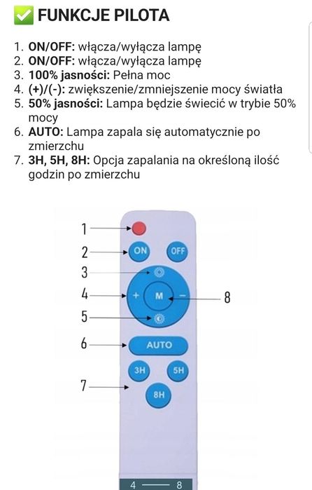 Lampa solarna uliczna 1200W