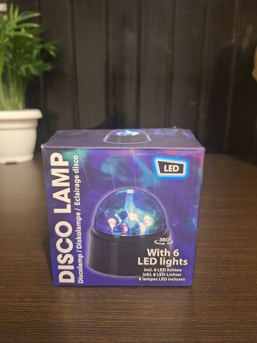 Mini lampka disco