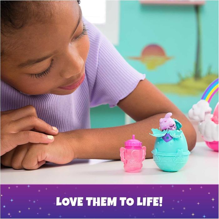 Hабір Hatchimals Alive Neon Rainbow Spring Basket Toy Весняний  кошик