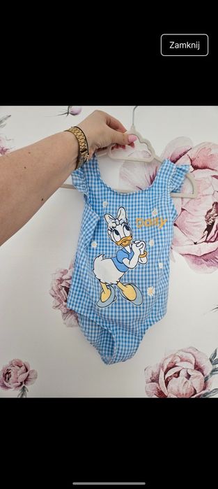 Nowy strój kąpielowy Primark 24-36m 98cm Daisy