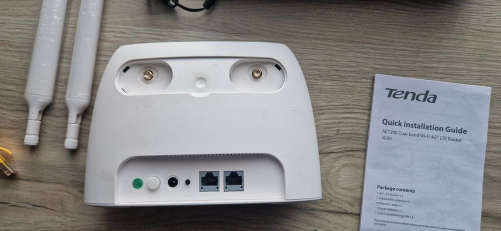 Router Tenda AC1200 WIFI 4G LTE Orange Tmobile SIM 4G09