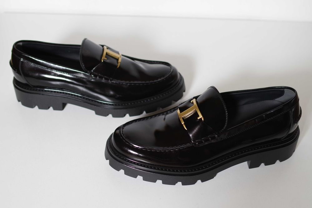 Туфлі лофери Tods T Timeless mens leather loafers 46розм ідеальний стан