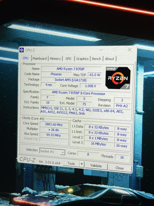 AMD Ryzen 7 8700f