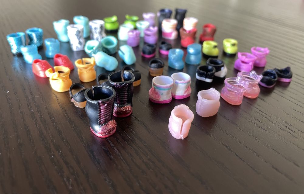 27 pares de sapatos LOL (conjunto 20)