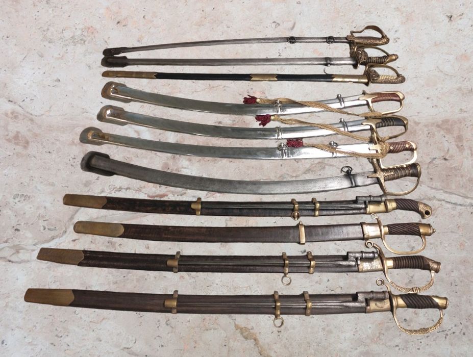 Szable Polskie, Pruskie, Rosyjskie