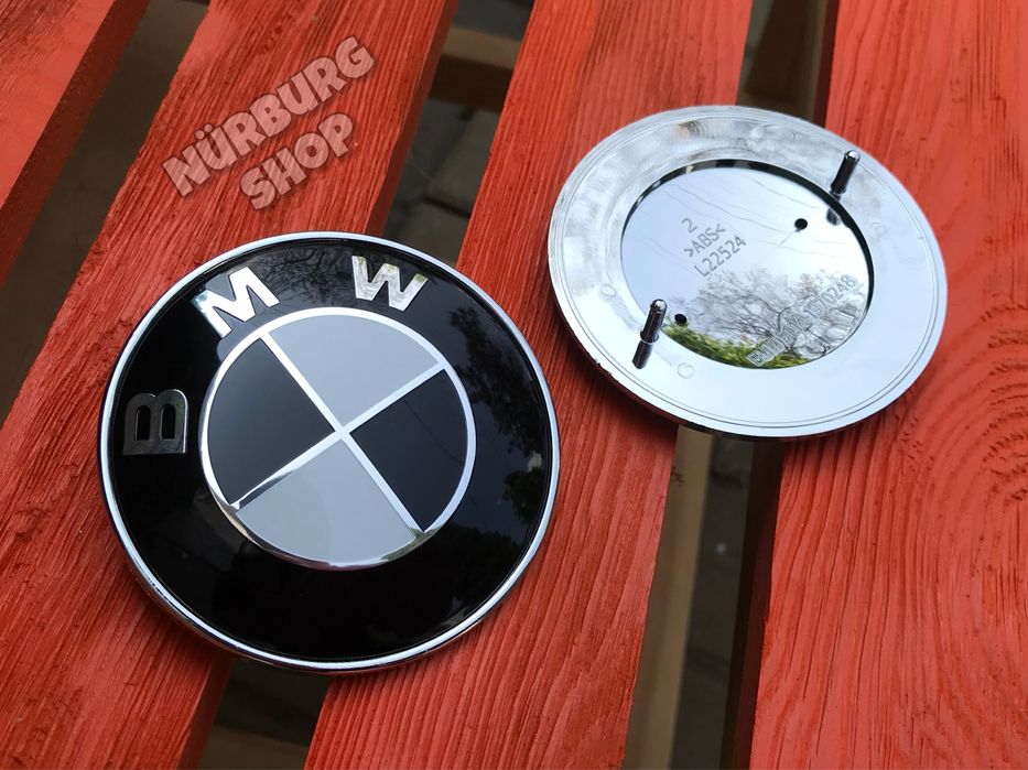 Эмблема на крышку багажника BMW 78 мм Е39 Е53 логотип шильдик значок