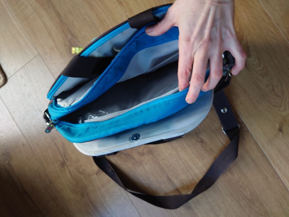 Delti Torba Do Wózka Turquoise Mother'S Bag