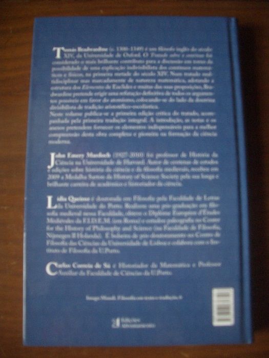 Tomás Bradwardine, "Tratado sobre o contínuo" (filosofia medieval)