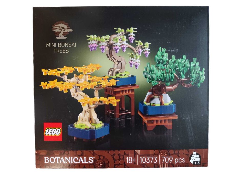 NOWY zestaw LEGO BOTANICALS 10373 Małe Drzewka Bonsai