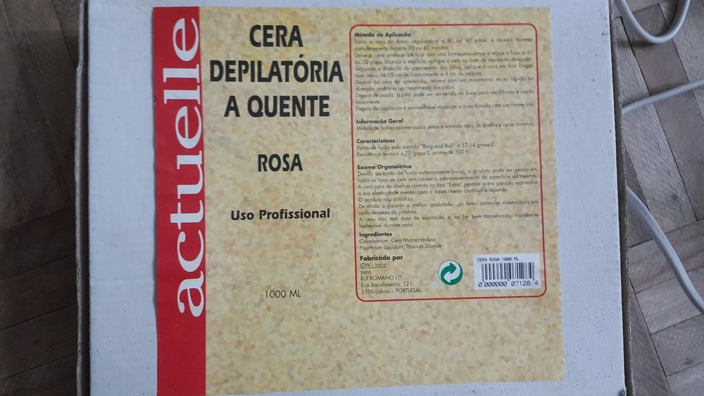 Máquina depiladora cera a quente + cera