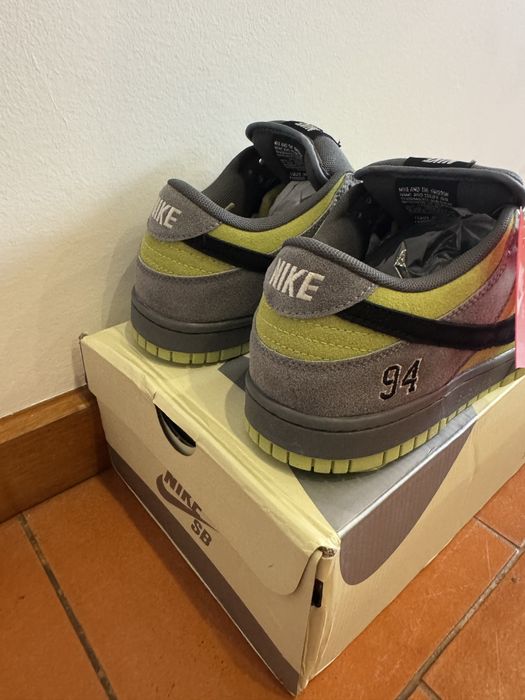Tênis Unissex Supreme x Nike Dunk Low SB Camper Green Preto HQ8487-300