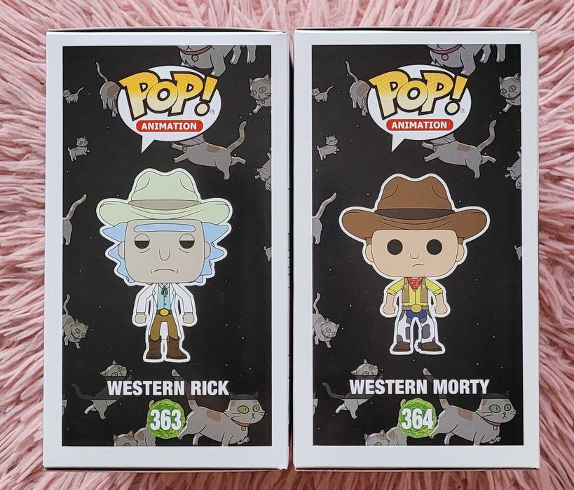 Figurka Funko POP! WESTERN RICK, MORTY Summer Convention #363 #364