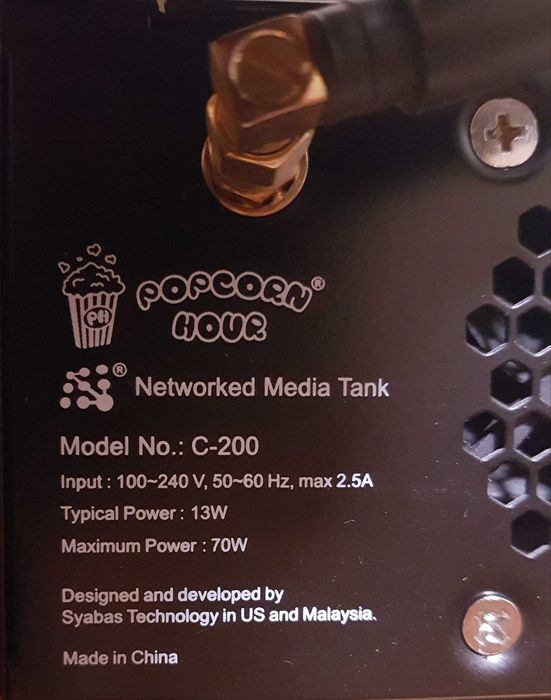 Медиа проигрыватель Popcorn Hour C-200