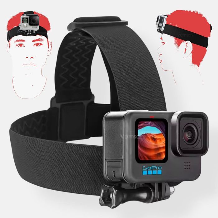 Крепление на голову для экшн камер Кріплення на голову для екшн камер