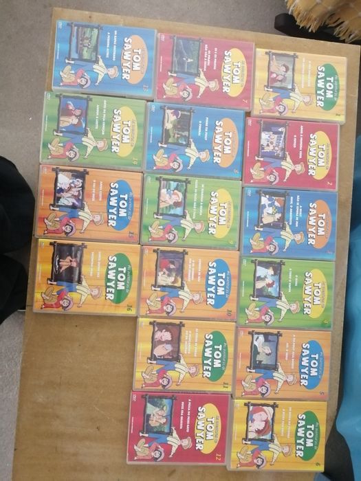 Coleção completa de Dvd's  do Tom Sawyer