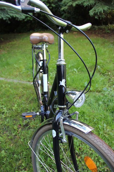 Rower miejski 26" Romet Turing Lux czarny 18" M jak nowy