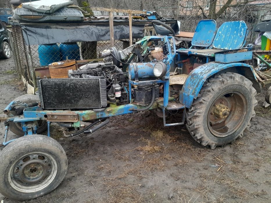 Трактор мінітрактор саморобний