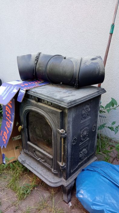 Piec żeliwny koza