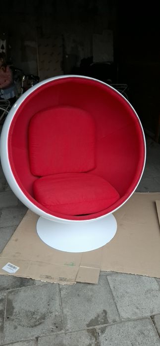 Fotel Gallipoli Biały Kula Ball